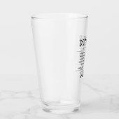 Personalized Dog Sitter Pet Sitter Funny Gifts Glas (Rechts)