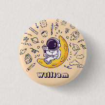 Personalized Doodle Space Planets Back to School