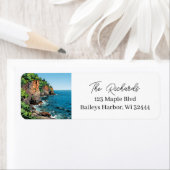 Personalized Door County Wisconsin  Etiket (Insitu)