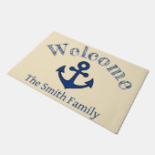 Personalized doormat deurmat (Schuin)