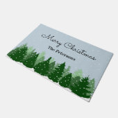 Personalized Doormat Merry Christmas Deurmat (Schuin)