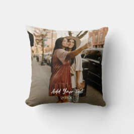 Personalized Double-Sided Two Photos Kussen