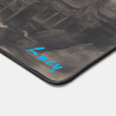 Personalized Dragon over Chinese City Desk Mat (Hoek)