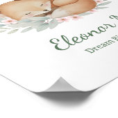 Personalized Dream Big, Little One Nursery Wall Poster (Hoek)
