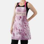 Personalized Dreamy Pastel Pink Bubble  Schort (Insitu)