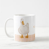 Personalized Duck Mug – Cute Farm Animal Design wi Koffiemok (Links)