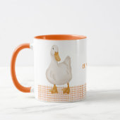 Personalized Duck Mug – Cute Farm Animal Design wi Mok (Links)