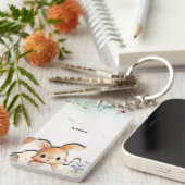 Personalized Easter Acrylic Keychain Double Sided (Voorkant Rechts)