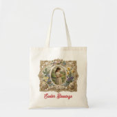 Personalized Easter Blessings Tote Bag (Voorkant)