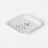 Personalized Easter Brunch and Egg Hunt  Papieren Bordje (Gebogen)