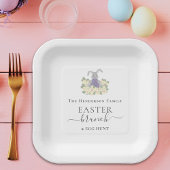 Personalized Easter Brunch and Egg Hunt  Papieren Bordje