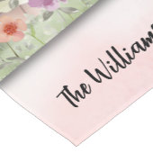 Personalized Easter Brunch  Table Runner Korte Tafelloper (Hoek)