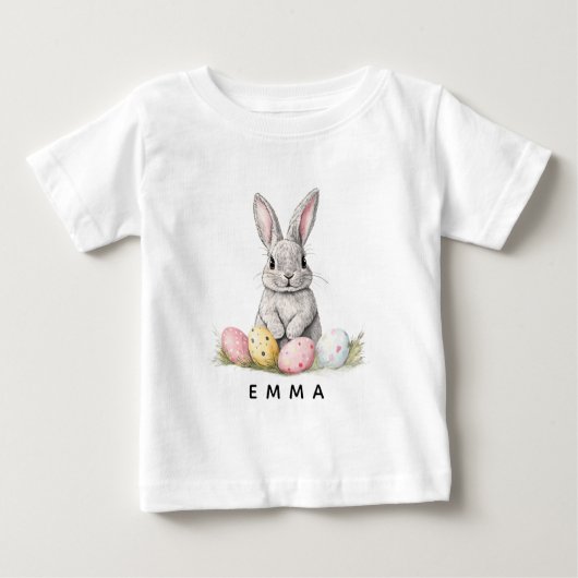 Personalized Easter Bunny | Custom Name (Voorkant)