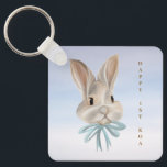 Personalized Easter Bunny Keychain<br><div class="desc">Carry a little charm wherever you go with this Personalized Bunny Keychain. Featuring an adorable bunny design in soft pastel tones, this keychain makes a sweet and thoughtful favour for baby showers, birthdays, Easter celebrations, or spring-themed events. Customize the text with a name, date, or special message to create a...</div>