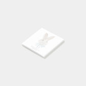 Personalized Easter Bunny Post-it Notes  (Schuin)