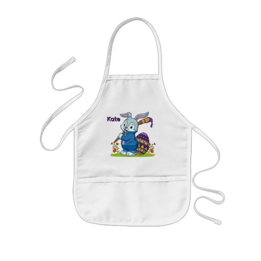 Personalized Easter Painter  Kinder Schort (Voorkant)