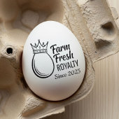 Personalized Egg Stamp - Custom Fresh Egg Stamp  Rubberstempel