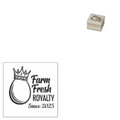 Personalized Egg Stamp - Custom Fresh Egg Stamp  Rubberstempel (Gestempeld)