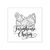 Personalized egg stamp, personalized fresh egg  Rubberstempel (Afrduk)