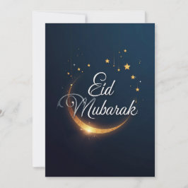 Personalized Eid Mubarak  Feestdagenkaart