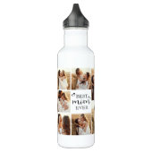 Personalized Elegant Best Mom Custom Photo Collage Waterfles (Links)