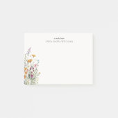  Personalized Elegant Boho Chic Post-it® Notes (Voorkant)