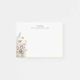 Personalized Elegant Boho Chic Post-it® Notes