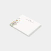 Personalized Elegant Boho Chic Post-it® Notes (Schuin)