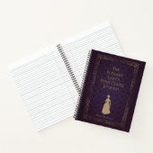 Personalized Elegant Lady's Travel Journal Notitieboek (Binnen)