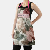 Personalized Elegant Victorian Roses in Blush Schort (Insitu)