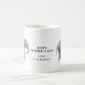 Personalized elephant mother's day koffiemok (Center)