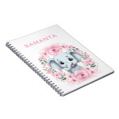 Personalized Elephant Notebook Notitieboek (Rechterzijde)