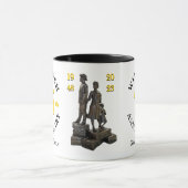 Personalized Empire Windrush 75th Jubileum Mok (Midden)