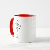 Personalized Engaged Couple Mug Mok (Voorkant links)
