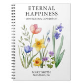 Personalized Eternal Happiness 2026 Convention  Notitieboek (Voorkant)