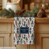 Personalized Ethnic Towel Chic Native Kitchen Art Theedoek
