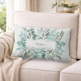Personalized Eucalyptus Relax Lumbar Pillow Kussen