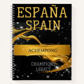 Personalized Executive Monogram | Achempong Spain Notitieboek (Voorkant)