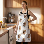 Personalized Face and Name Apron, Custom Photo Schort