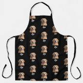 Personalized Face and Name Apron, Custom Photo Schort (Voorkant)