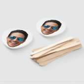 Personalized Face Birthday Favors Bachelor Party  Handwaaier (Niet-gemonteerd)