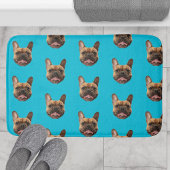 Personalized Face Dog Bathroom Decor Custom Cat Badmat
