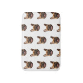 Personalized Face Dog Bathroom Decor Custom Cat Badmat (Voorkant Verticaal)