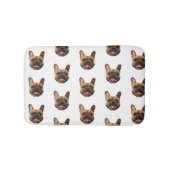 Personalized Face Dog Bathroom Decor Custom Cat Badmat (Voorkant)
