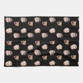 Personalized Face Photo | 3 Photos Face Theedoek (Horizontaal)