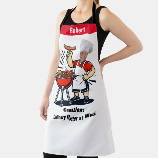 Personalized Face Photo Apron - Custom Gift! Schort (Insitu)