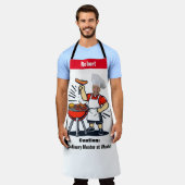 Personalized Face Photo Apron - Custom Gift! Schort (Gedragen)