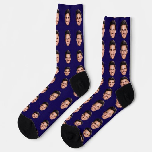 Personalized Face Photo Socks, Upload Your Picture Sokken (Links)