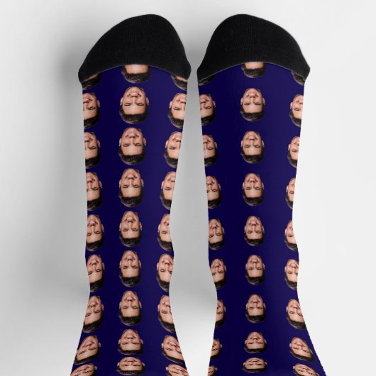 Personalized Face Photo Socks, Upload Your Picture Sokken (Top)