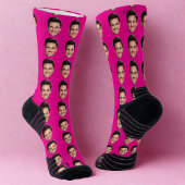Personalized Face Socks, Funny Gift with Your Face Sokken